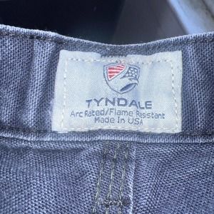 Tyndale FR Pants Men Size 36x34 Arc Rated Flame Resistant Work Utility USA Coal